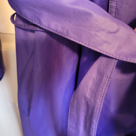 Retro and Wonderful Purple Vintage London Fog long coat! - Picture 6 of 16